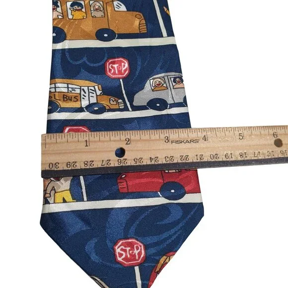 Renaissance Hand Made Mens Necktie Tie Designer School Bush Driver Work Office D - Picture 5 of 5
